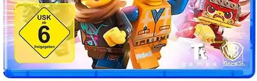 The LEGO Movie 2 Videogame, the USK square on its front