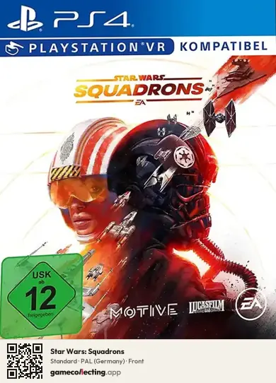 Star Wars: Squadrons PlayStation 4, Germany box front