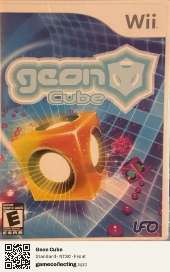 Geon Cube Nintendo Wii, NTSC box front