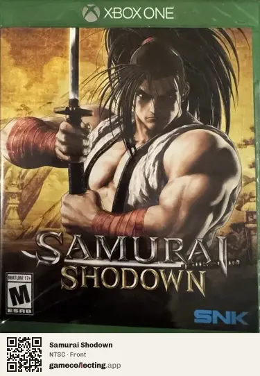 Samurai Shodown Xbox One, NTSC box front