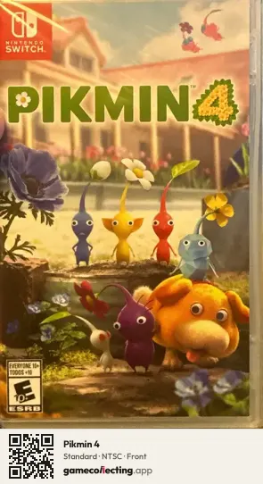Pikmin 4 Nintendo Switch, NTSC box front