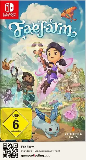 Fae Farm Nintendo Switch, Germany box front