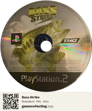 Bass Strike PlayStation 2, PAL disc