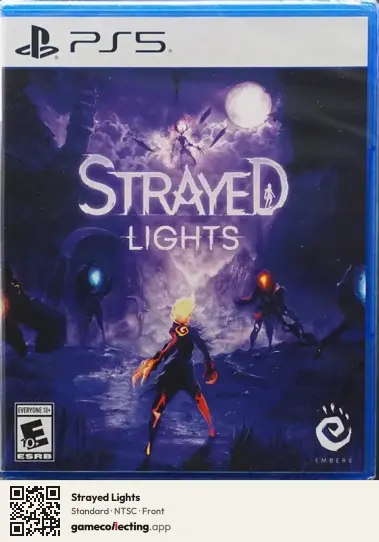 Strayed Lights PlayStation 5, NTSC box front