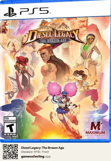 Diesel Legacy: The Brazen Age PlayStation 5, NTSC box front