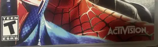 Spider-Man: Shattered Dimensions, the ESRB box on its front