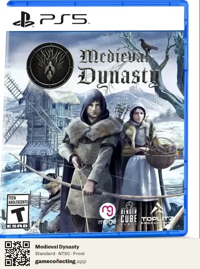 Medieval Dynasty PlayStation 5, NTSC box front