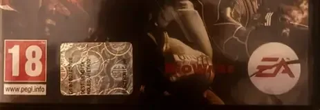 Mass Effect 2, the PEGI square on its front