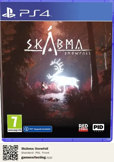 Skábma: Snowfall PlayStation 4, PAL box front