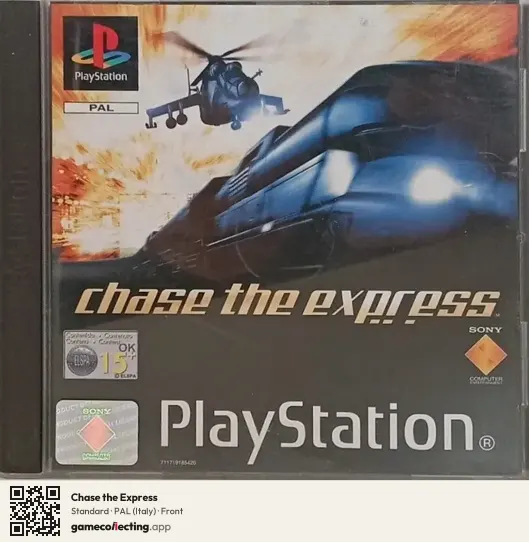 Chase the Express PlayStation, Italy box front