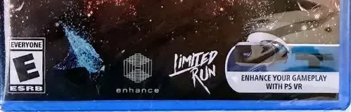 Tetris Effect, the ESRB box on its front
