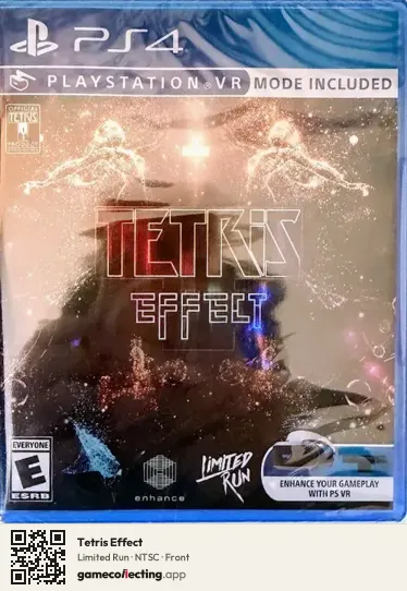 Tetris Effect PlayStation 4, NTSC box front