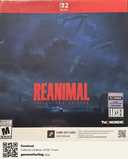Reanimal Nintendo Switch 2, NTSC box front