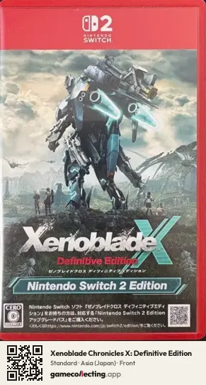 Xenoblade Chronicles X: Definitive Edition Nintendo Switch 2, Asia box front