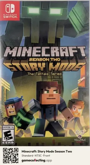 Minecraft: Story Mode Season Two Nintendo Switch, NTSC box front