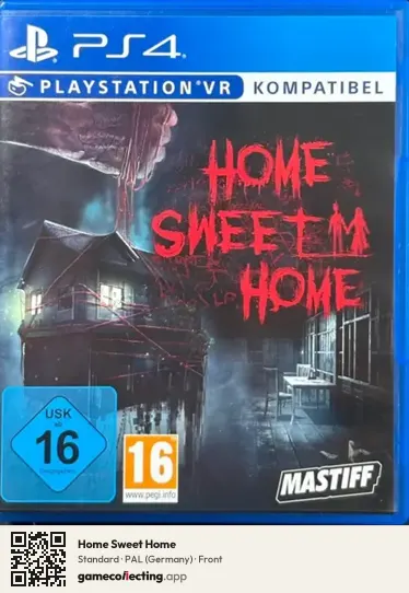 Home Sweet Home PlayStation 4, Germany box front