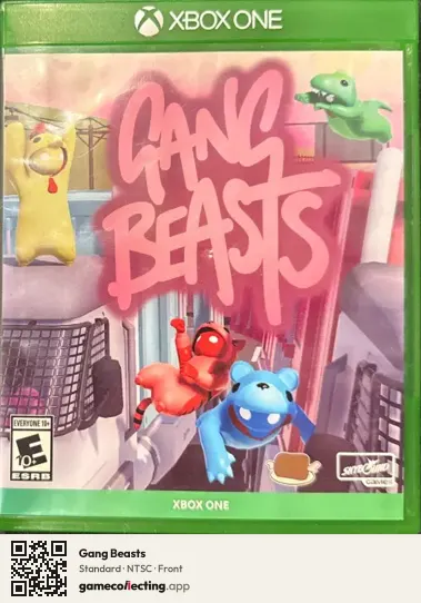 Gang Beasts Xbox One, NTSC box front