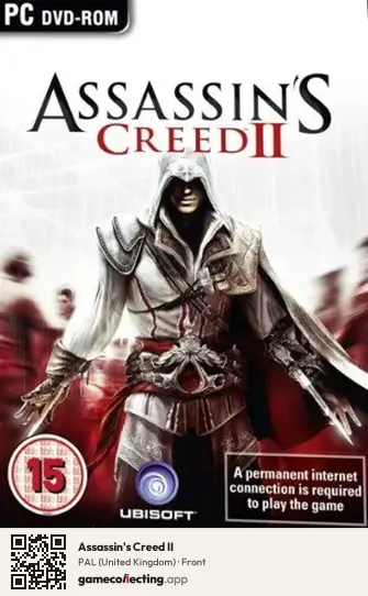 Assassin's Creed II Computer, United Kingdom box front