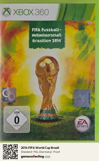 2014 FIFA World Cup Brazil Xbox 360, Germany box front