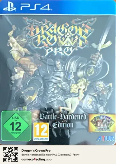 Dragon's Crown Pro PlayStation 4, Germany box front