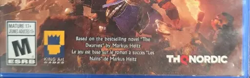 The Dwarves, the ESRB box on its front