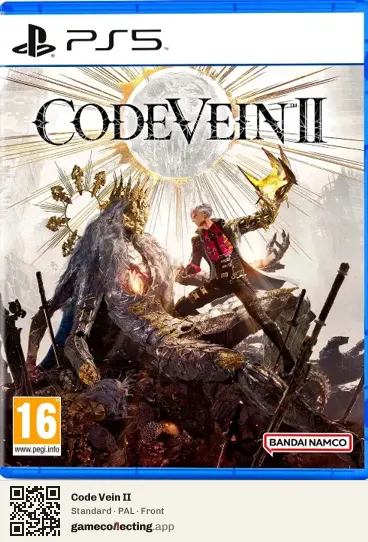 Code Vein II PlayStation 5, PAL box front