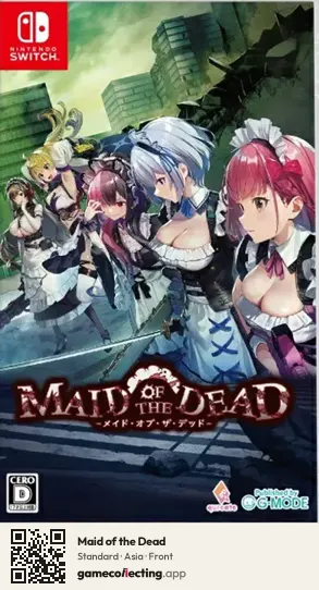 Maid of the Dead Nintendo Switch, Asia box front
