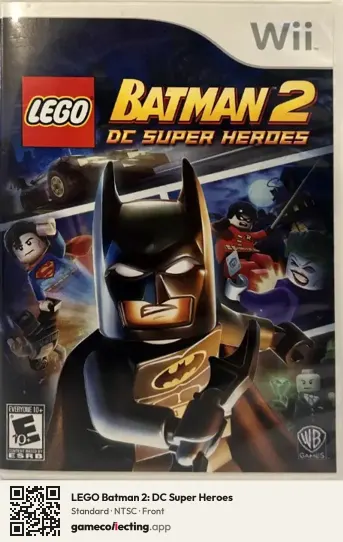 LEGO Batman 2: DC Super Heroes Nintendo Wii, NTSC box front