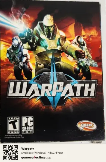Warpath Computer, NTSC box front