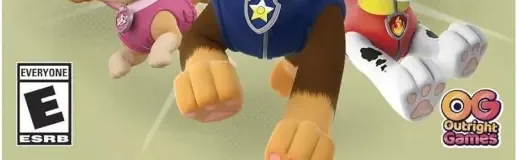 PAW Patrol: On a Roll!, the ESRB box on its front