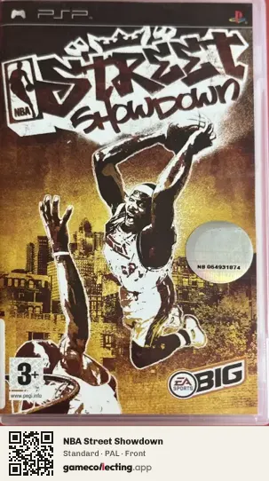 NBA Street Showdown PlayStation Portable, PAL box front
