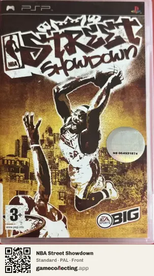 NBA Street Showdown PlayStation Portable, PAL box front