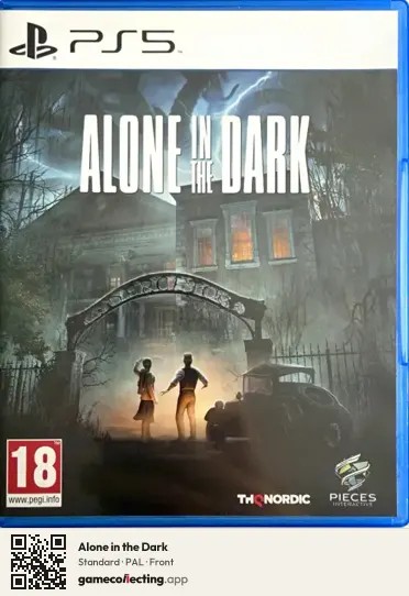 Alone in the Dark PlayStation 5, PAL box front