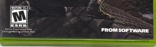Tenchu Z, the ESRB box on its front