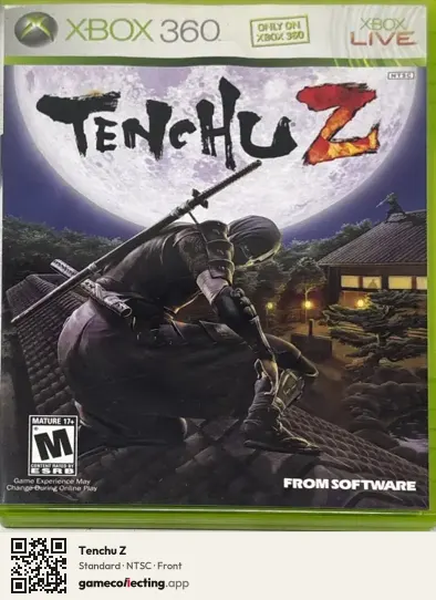 Tenchu Z Xbox 360, NTSC box front