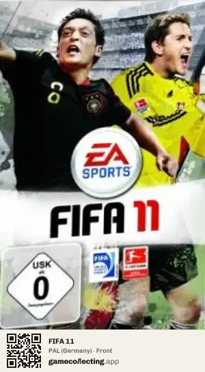 FIFA 11 PlayStation Portable, Germany box front