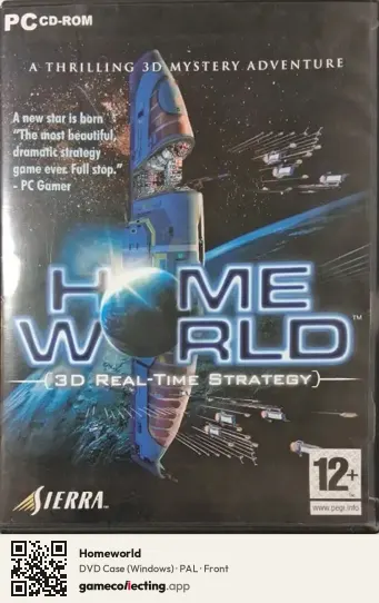Homeworld Computer, PAL box front