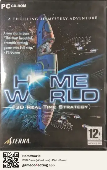 Homeworld Computer, PAL box front