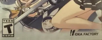 Azur Lane: Crosswave, the ESRB box on its front