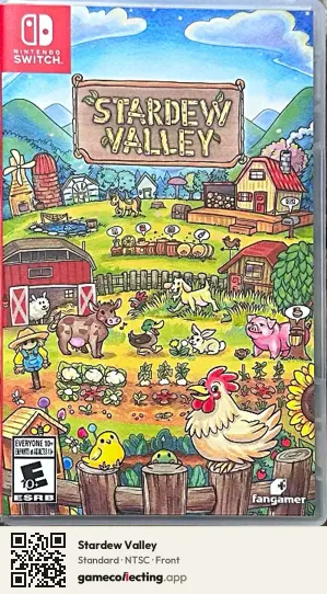 Stardew Valley Nintendo Switch, NTSC box front