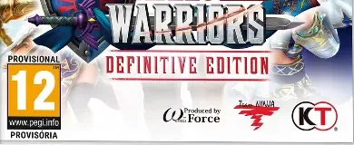 Hyrule Warriors: Definitive Edition, the PEGI square on its front