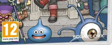 Dragon Quest Monsters: The Dark Prince, the PEGI square on its front