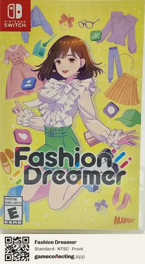 Fashion Dreamer Nintendo Switch, NTSC box front
