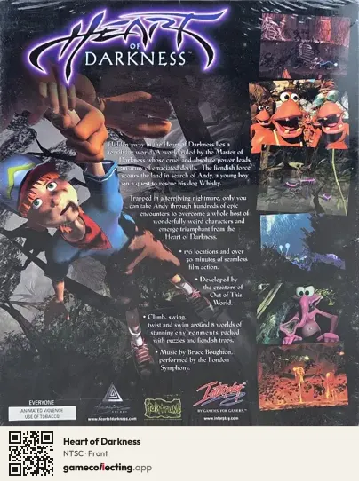 Heart of Darkness Computer, NTSC box front