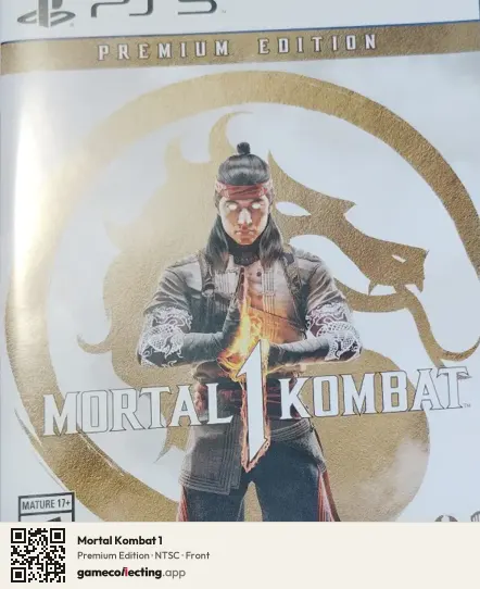Mortal Kombat 1 PlayStation 5, NTSC box front