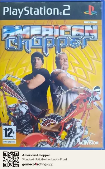 American Chopper PlayStation 2, Netherlands box front
