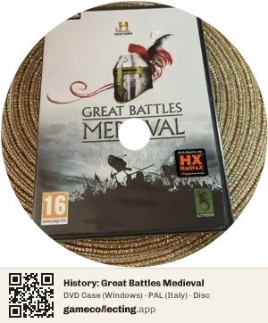 History: Great Battles Medieval Computer, PAL disc
