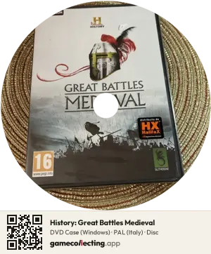 History: Great Battles Medieval Computer, PAL disc