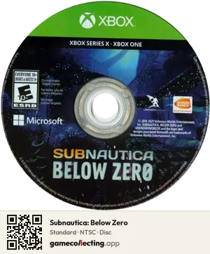 Subnautica: Below Zero Xbox Series X, NTSC disc