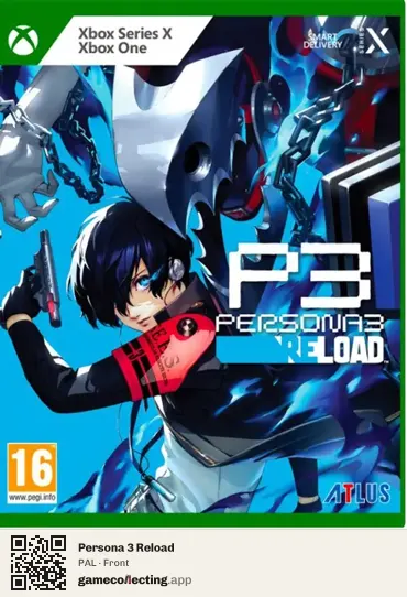 Persona 3 Reload Xbox Series X, PAL box front